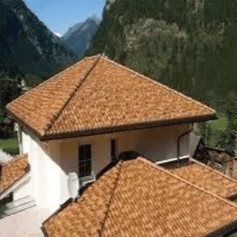 Portuguese Roof Tiles Hut